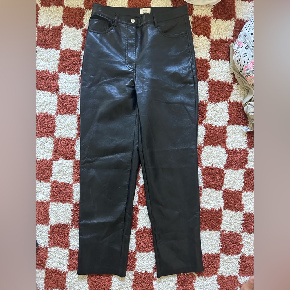 Aritzia Wildred leather pants